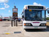 Bus at a gasstation