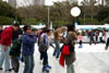 Sydney winter festival, people ice skating